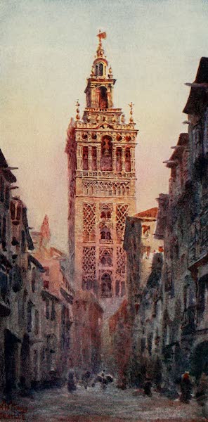 Cathedral Cities of Spain - Seville. In the Alcázar, The Patio de las Doncellas (1909)