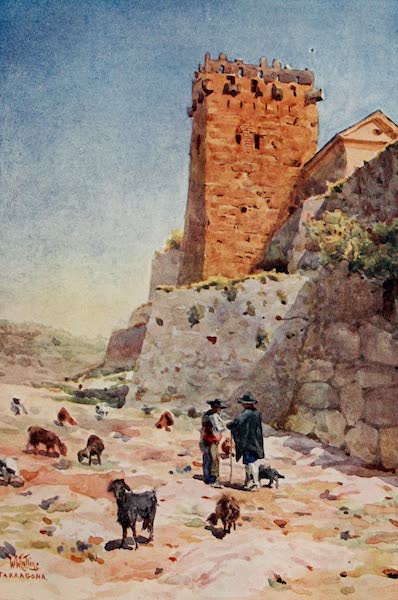 Cathedral Cities of Spain - Tarragona. The Archbishop's Tower (1909)