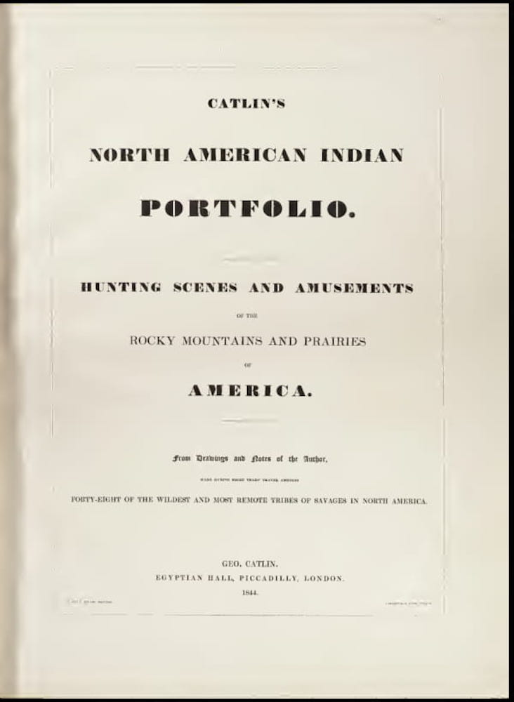 Catlin's Indian Portfolio