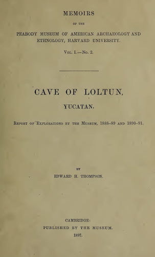 Archaeology - Cave of Loltun, Yucatan
