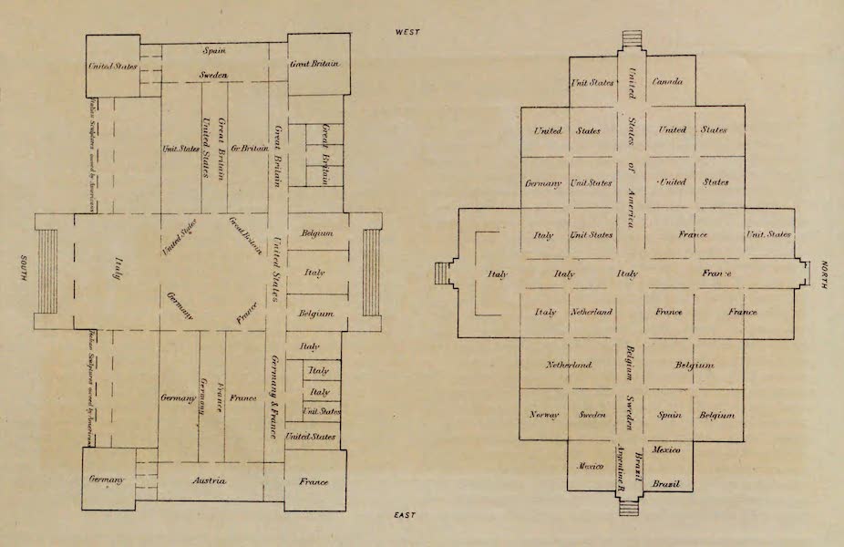 Centennial Portfolio - Ground Plan of Art Gallery and Annex (1876)