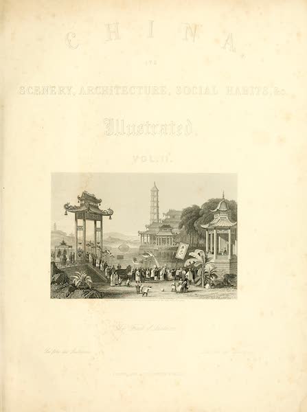 China in a Series of Views Vol. 2 - Feast of Lanterns (1843)