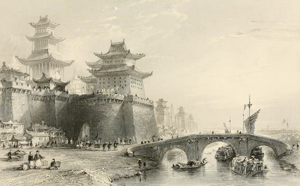 China in a Series of Views Vol. 3 - The Western Gate of Peking (1843)
