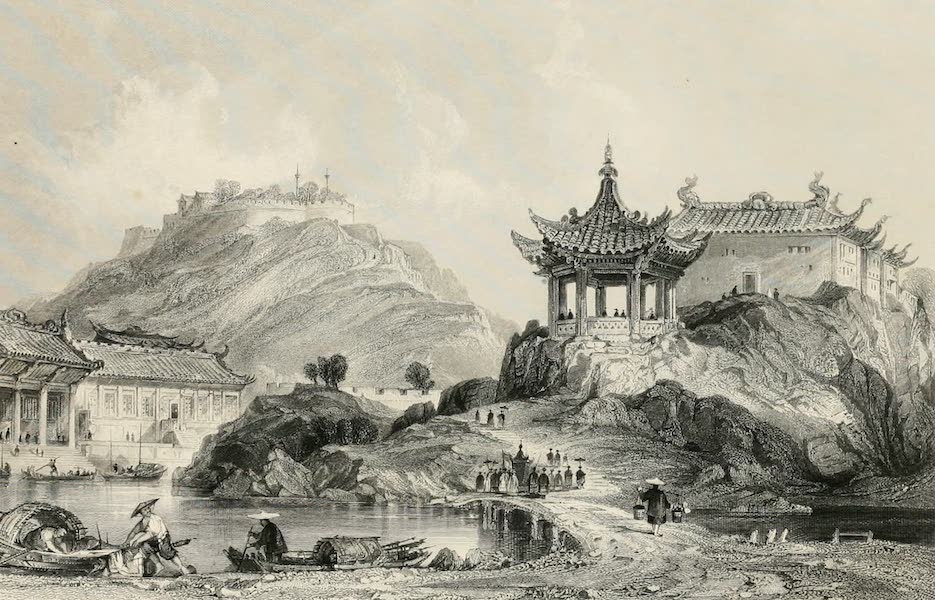 China in a Series of Views Vol. 4 - The Fortress of Terror, Ting-hai (1843)