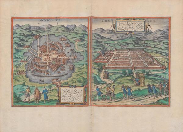Civitates Orbis Terrarum Vol. 1 - Mexico et Cvsco (1572)