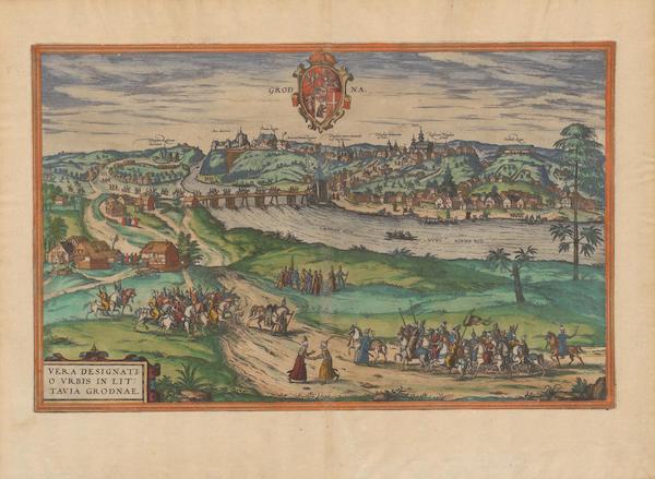 Civitates Orbis Terrarum Vol. 2 - Grodna (1575)