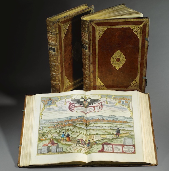 Civitates Orbis Terrarum Vol. 2 - Book Display (1575)