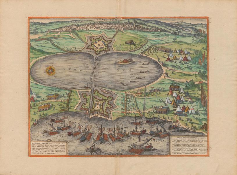 Civitates Orbis Terrarum Vol. 2 - Tvnetis Vrbis 1574 (1575)