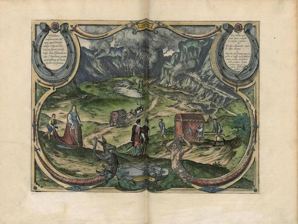 Civitates Orbis Terrarum Vol. 3 - Forvm Vvlcani (1581)