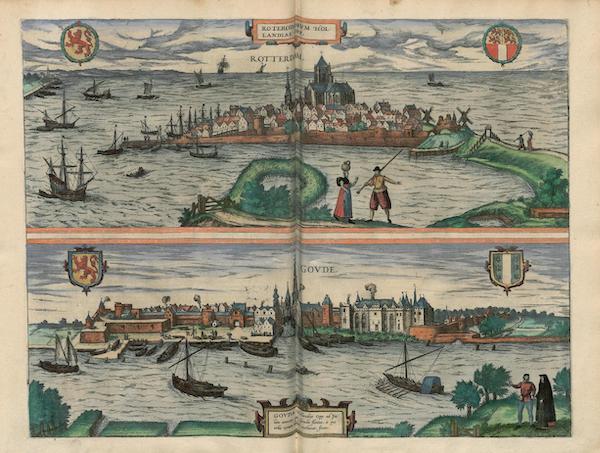 Civitates Orbis Terrarum Vol. 3 - Rotterdam et Govde (1581)