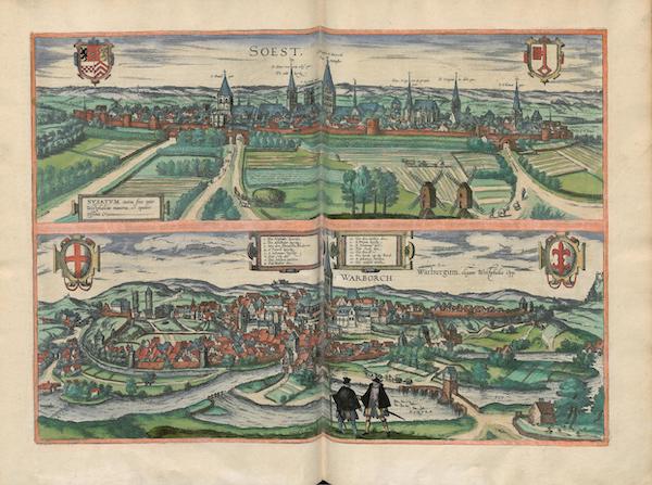Civitates Orbis Terrarum Vol. 3 - Soest Warborch (1581)