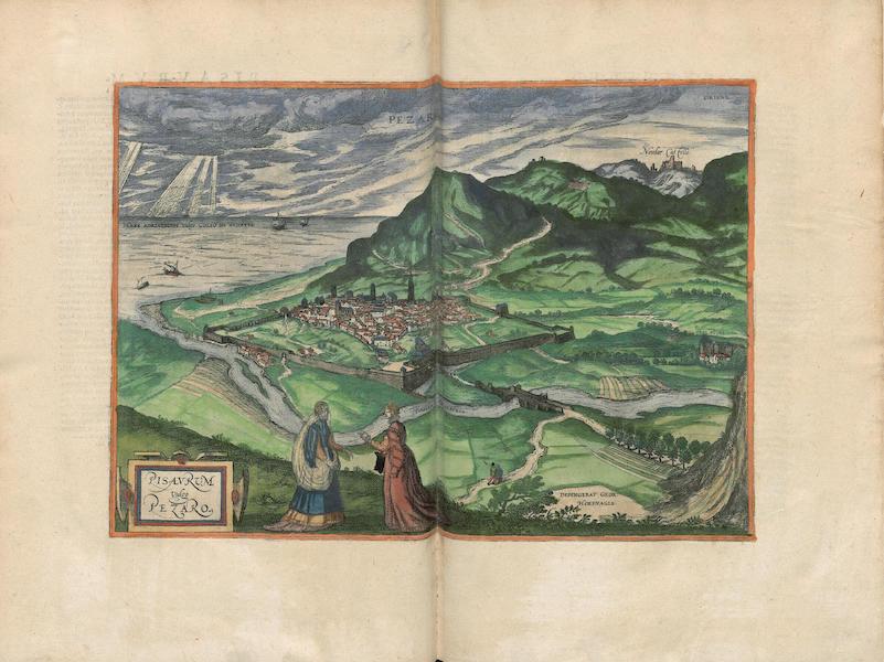 Civitates Orbis Terrarum Vol. 3 - Pisavrum or Pezaro (1581)