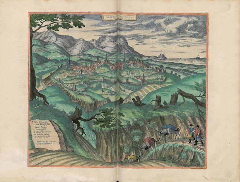 Civitates Orbis Terrarum Vol. 3 - Velitrae Vvlgo Blitri (1581)