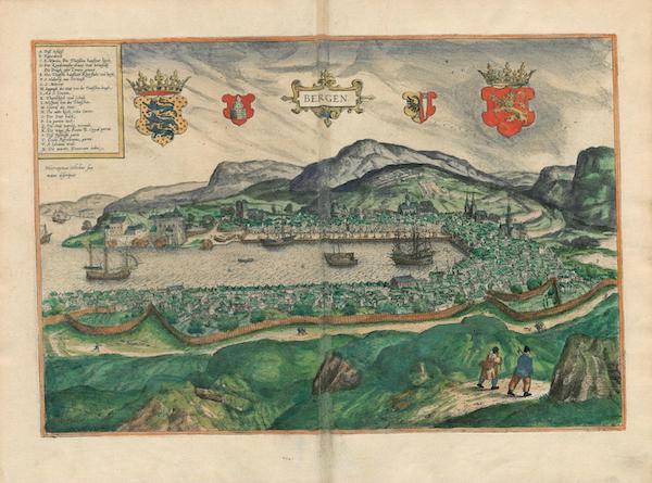 Civitates Orbis Terrarum Vol. 4 - Bergen (1588)