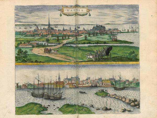 Hafnia Vulgo Kopenhagen 1587 et Kopenhagen