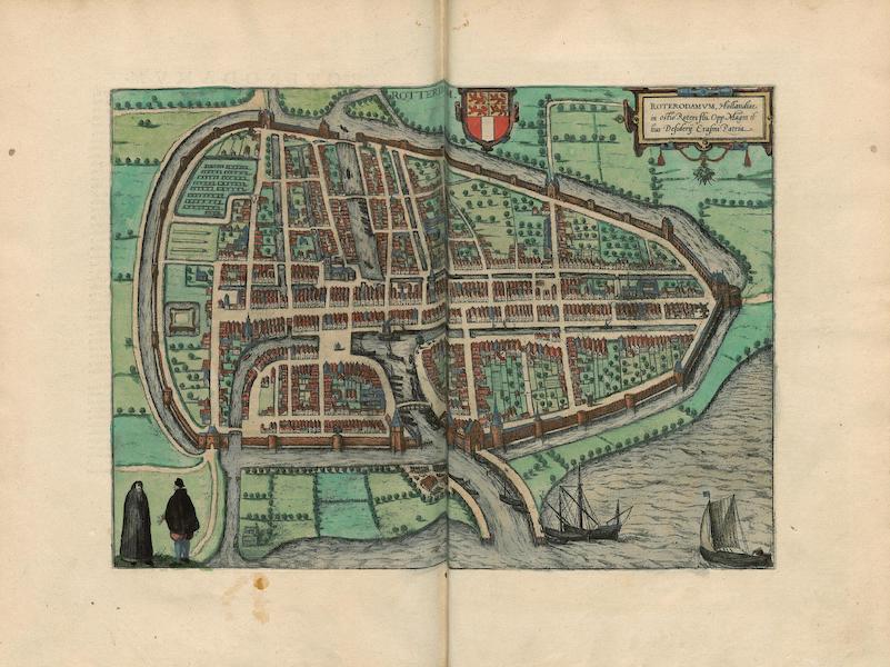 Civitates Orbis Terrarum Vol. 4 - Rotterdam (1588)