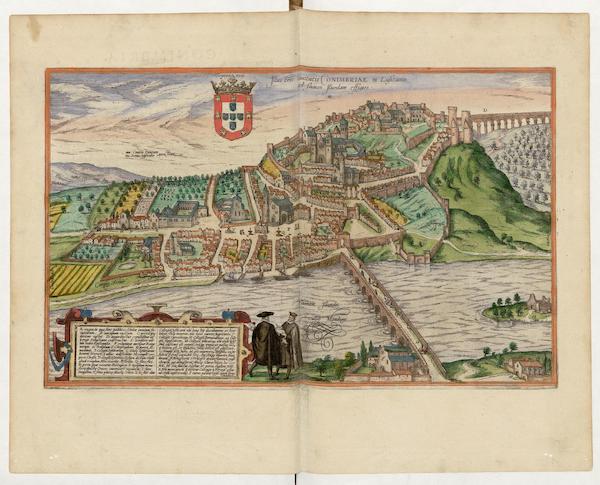 Civitates Orbis Terrarum Vol. 5 - Conimbriae In Lusitania (1596)