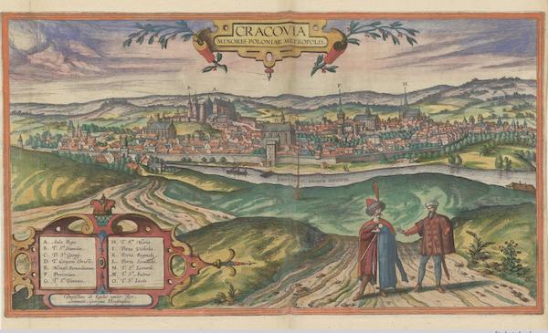 Civitates Orbis Terrarum Vol. 6 - Cracovia Minoris Poloniae Metropolis (1617)