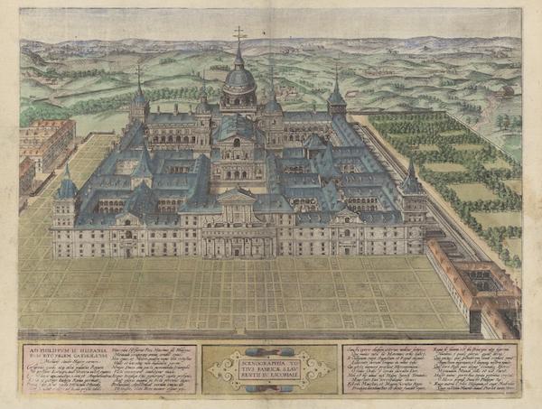 Scenographia Totivs Fabricae S Laurentii In Escorali