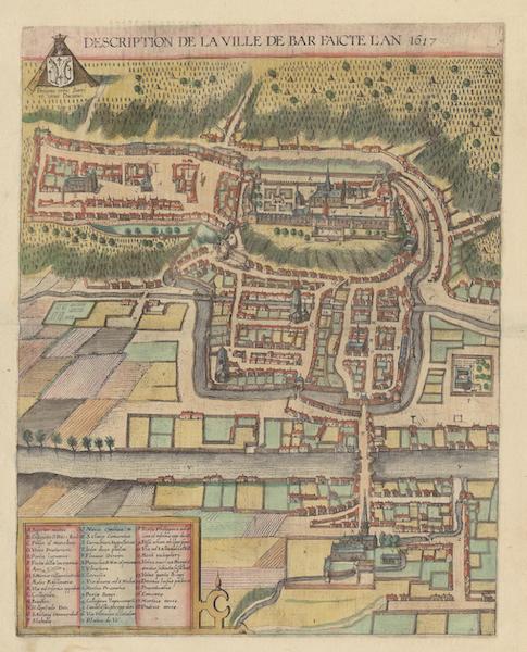 Civitates Orbis Terrarum Vol. 6 - Description De La Ville De Bar Faicte L An 1617 (1617)
