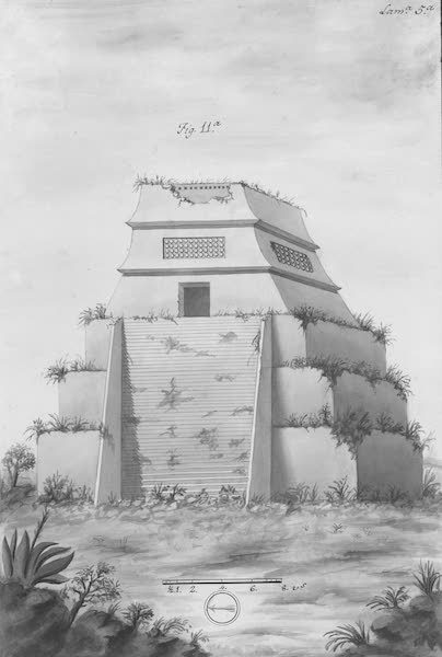 Coleccion General de Laminas de los Antiguos Monumentos de Nueva Espana - Primer Viage - Lamina 5 (1820)