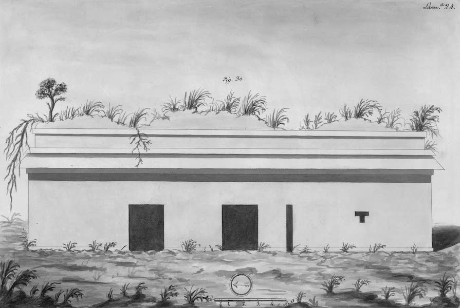 Coleccion General de Laminas de los Antiguos Monumentos de Nueva Espana - Tercer Viage - Lamina 24 (1820)