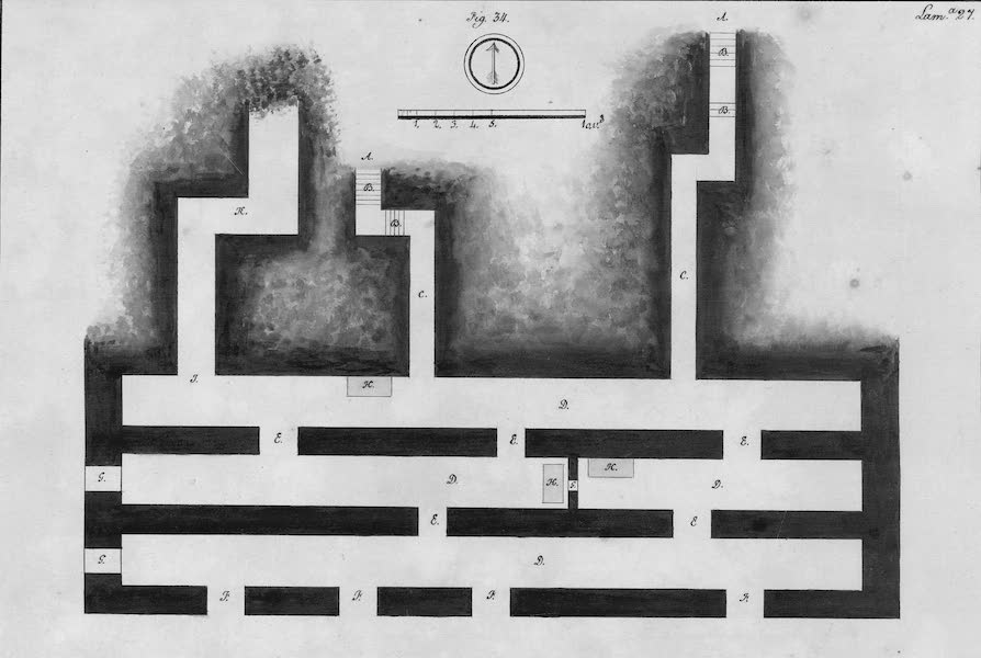 Coleccion General de Laminas de los Antiguos Monumentos de Nueva Espana - Tercer Viage - Lamina 27 (1820)