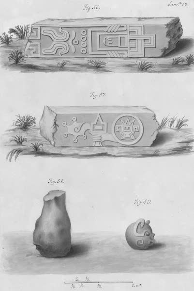 Coleccion General de Laminas de los Antiguos Monumentos de Nueva Espana - Segundo Viage - Lamina 17 (1820)