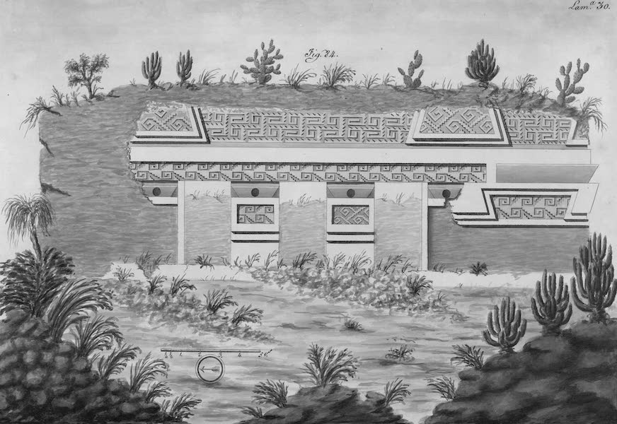 Coleccion General de Laminas de los Antiguos Monumentos de Nueva Espana - Segundo Viage - Lamina 30 (1820)