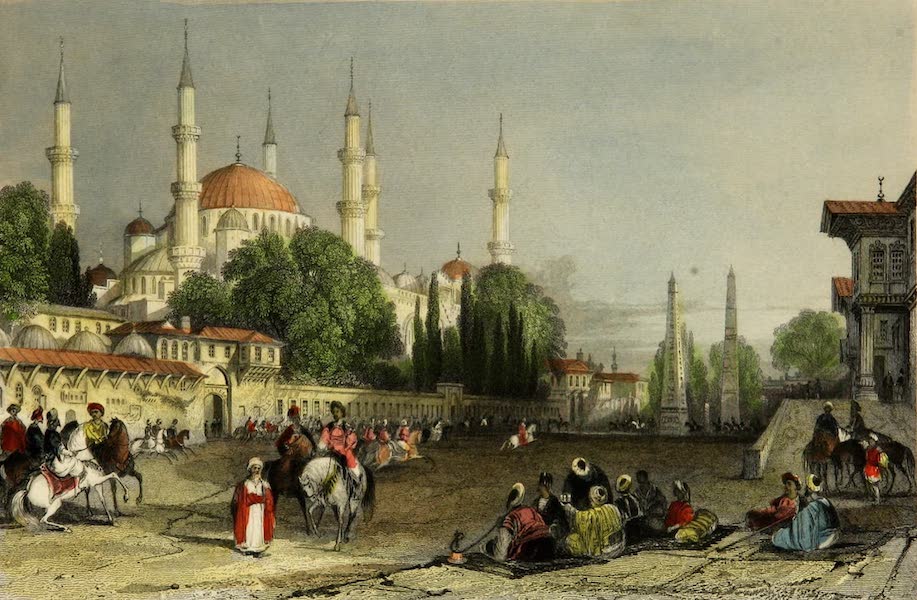Constantinople and the Scenery of the Seven Churches of Asia Minor Vol. 1 - The Atmeidan, or Hippodrome (1839)