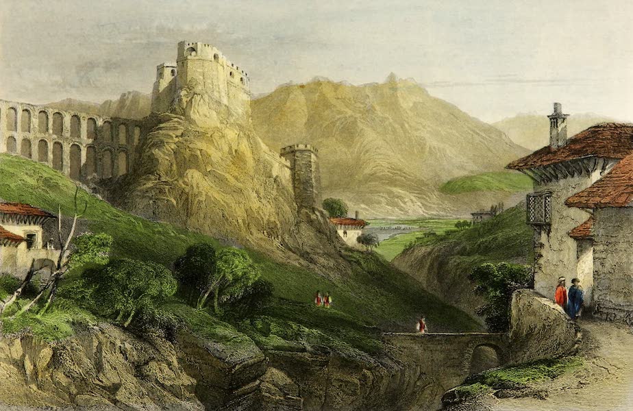 Constantinople and the Scenery of the Seven Churches of Asia Minor Vol. 2 - The Castle of Argyro-Castro, Albania (1839)