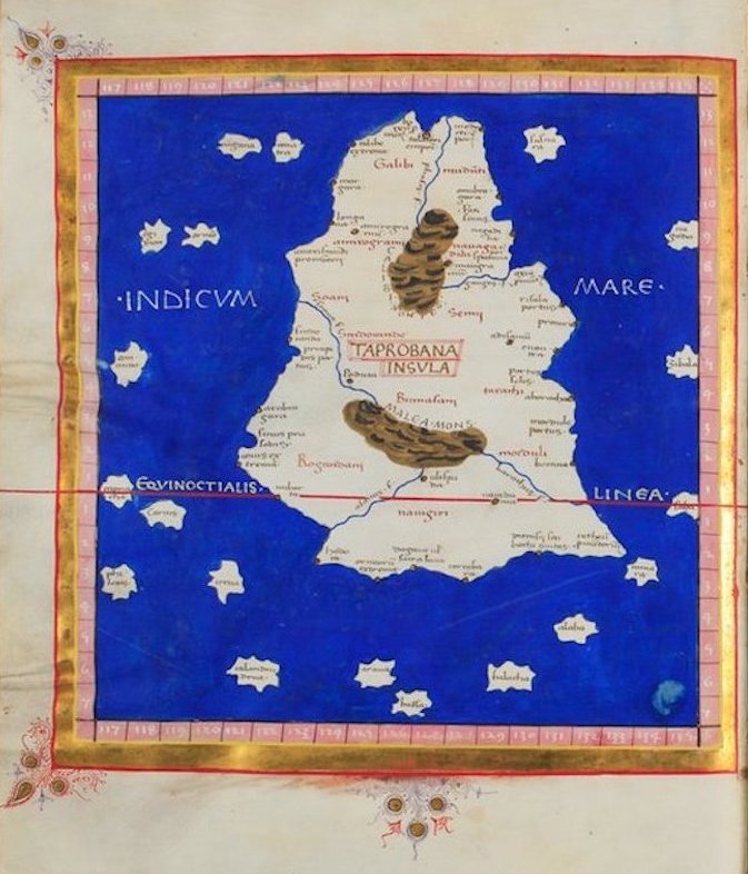 Cosmographia - Ptolemy's Map of Asia - XII (1460)