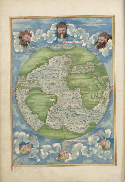 Cosmographie Universelle - Troisieme Projection (1555)