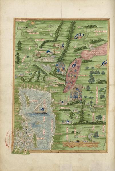 Cosmographie Universelle - Mediterranee orientale et Moyen-Orient (1555)