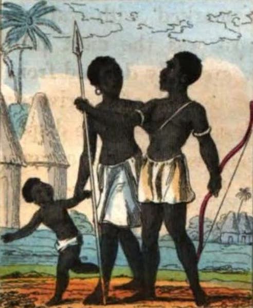 Cosmorama : A View of the Costumes and Peculiarities of all Nations - Egyptian Peasants (1827)