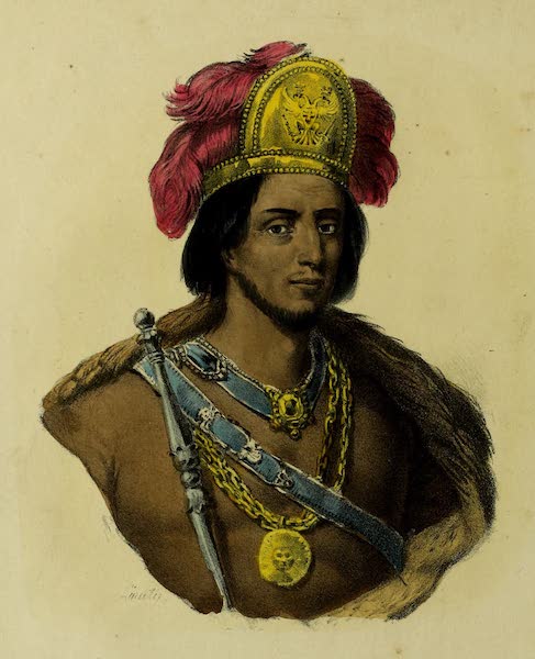 Moctetzouma Xocotzin. Dernier Empereur du Mexique, peint par ordre de Fernand Cortez