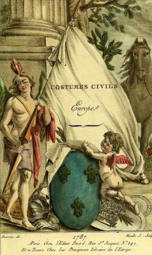 Aquatint & Lithography - Costumes Civiles Vol. 1 - Europe 