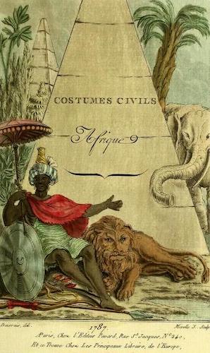 Aquatint & Lithography - Costumes Civiles Vol. 3 - Afrique