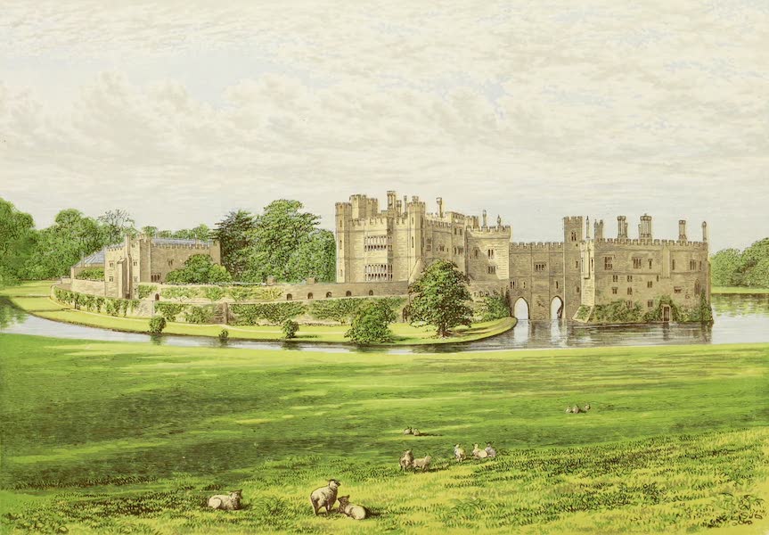 County Seats of Great Britain and Ireland Vol. 2 - Leeds Castle (1880)