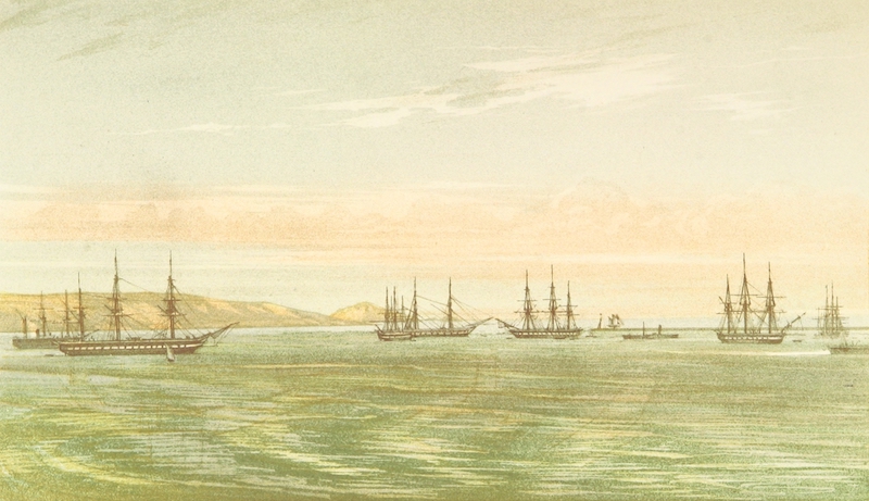 Cruise Round the World of the Flying Squadron - Flying Squadron, Plymouth Sound, June 1869 (1871)