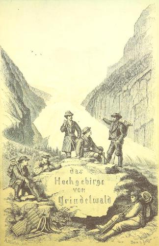 Aquatint & Lithography - Das Hochgebirge von Grindelwald