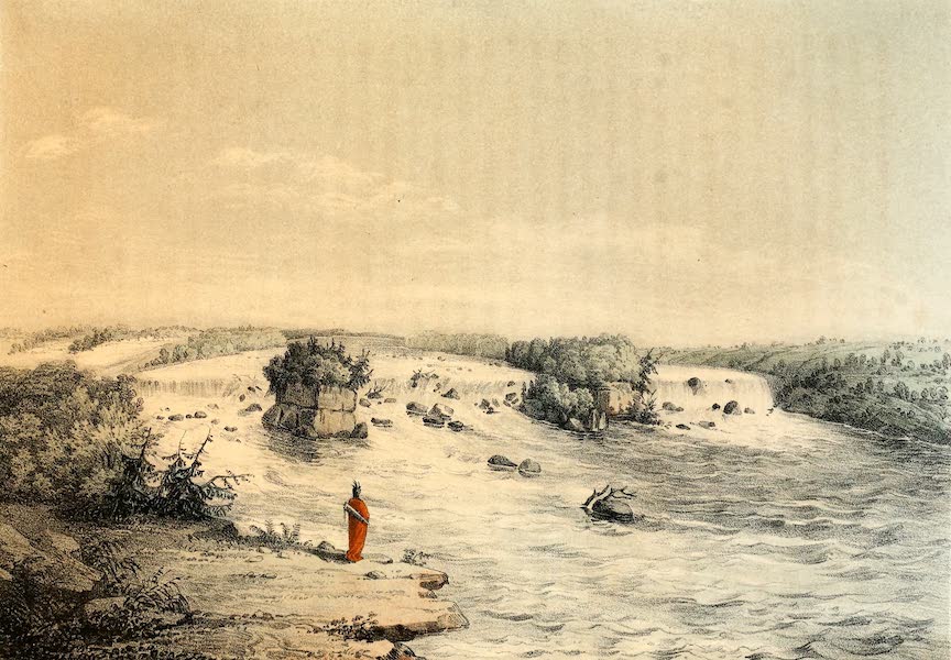 Das Illustrirte Mississippithal - The Falls of St. Anthony (1857)