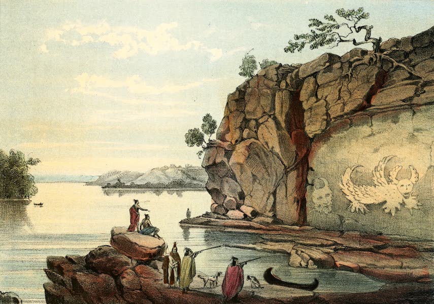 The Pissau Rock near Alton, Illinois