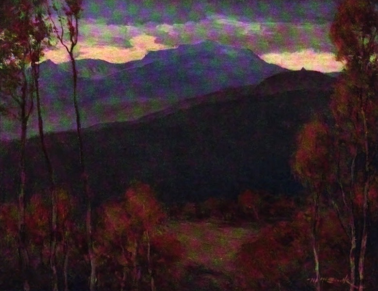 Deeside Painted and Described - Dark Lochnagar (1911)