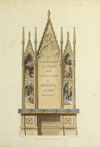 Delineations of Fonthill and its Abbey - Title Page (1823)