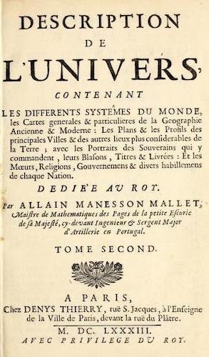 Description de l'Univers Vol. 2 (1683)