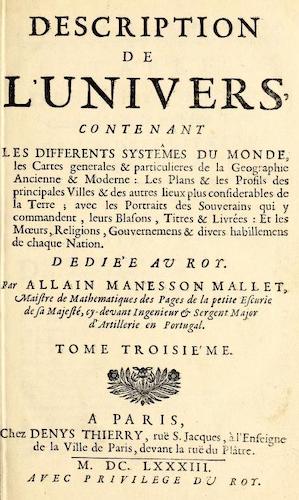 Description de l'Univers Vol. 3 (1683)