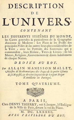 Description de l'Univers Vol. 4 (1683)