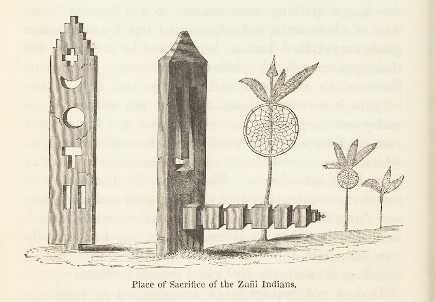 Journey from the Mississippi Vol. 1 - Place of Sacrifice of the Zuni Indians (1858)