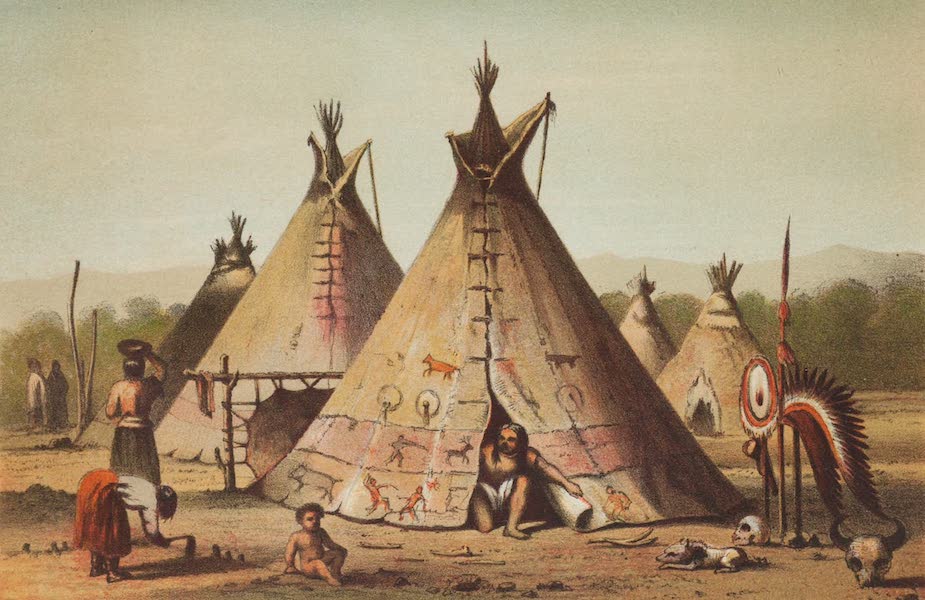 Camp of the Kioway Indians